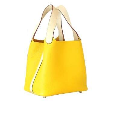 hermes Picotin PM Togo Leather yellow - Click Image to Close